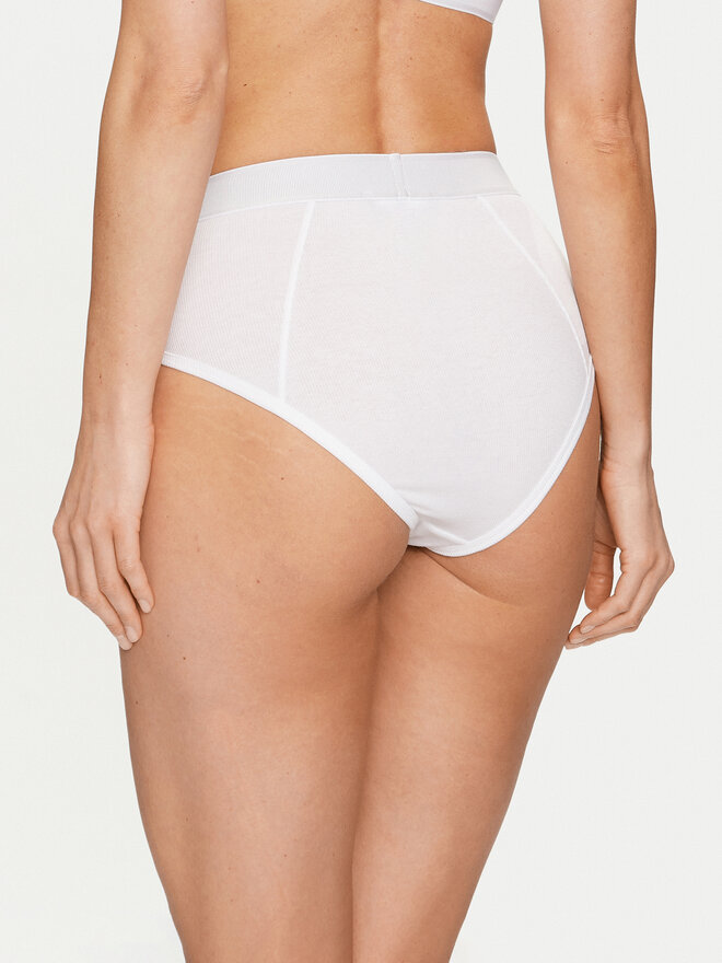 Versace Versace Klassischer Damenslip mit hoher Taille 1013505 Weiß