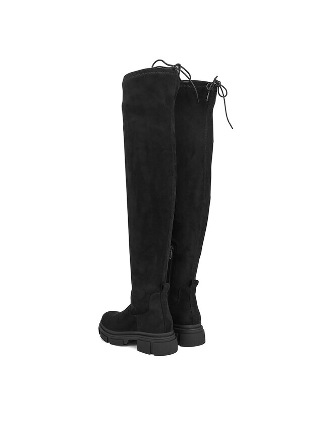 DeeZee Cizme lungi muschetar DeeZee WS0902-01 Negru