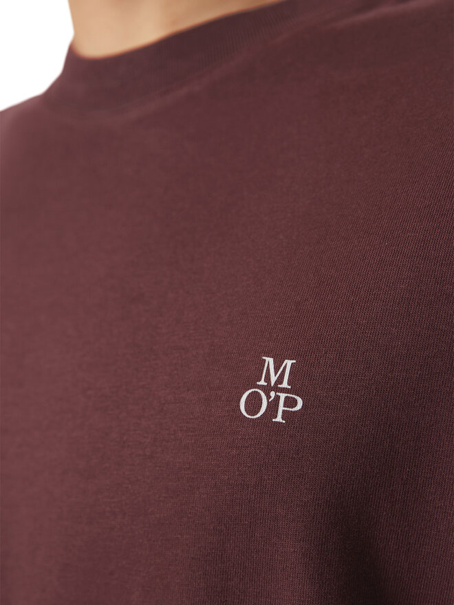 Marc O'Polo Marc O'Polo T-Shirt B21 2012 51054 Dunkelrot Regular Fit