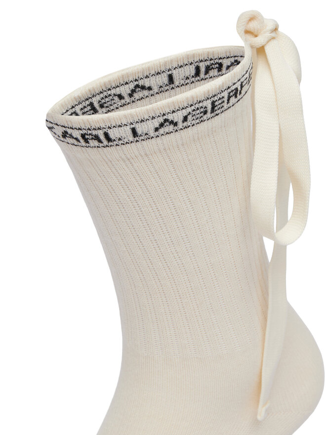 KARL LAGERFELD Lange Socken KARL LAGERFELD B3W47037 Schwarz