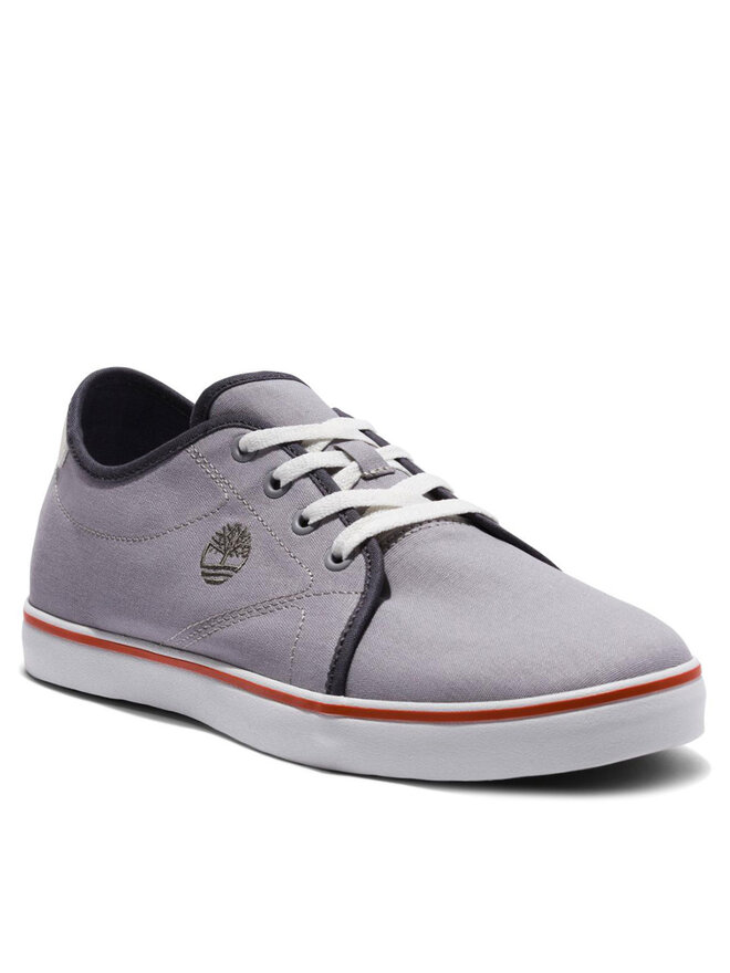 Timberland Πάνινα παπούτσια Timberland Skapepk Canv Vulcox Basic TB0A5U3H0501 Γκρι
