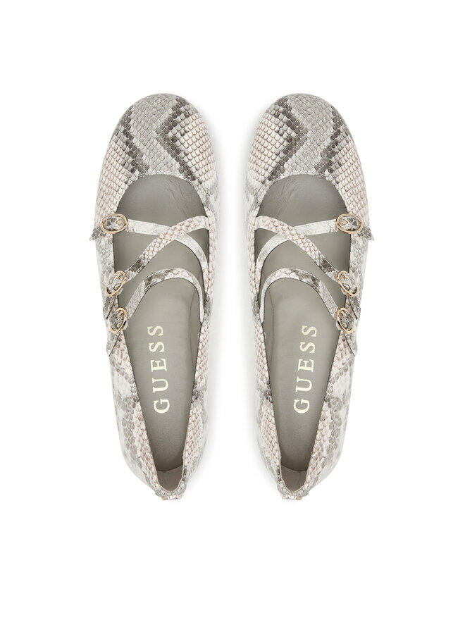 Guess Baleríny Guess FLTKAL PEL02 Šedá