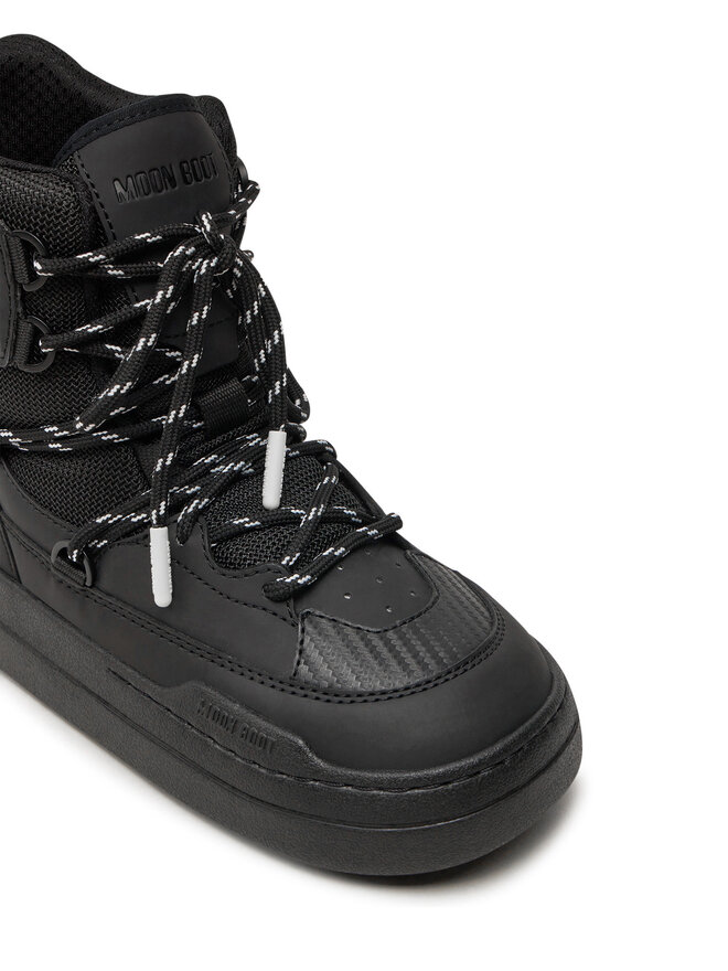 Moon Boot Śniegowce Moon Boot Park Sneaker Boot 80D2470060 Czarny