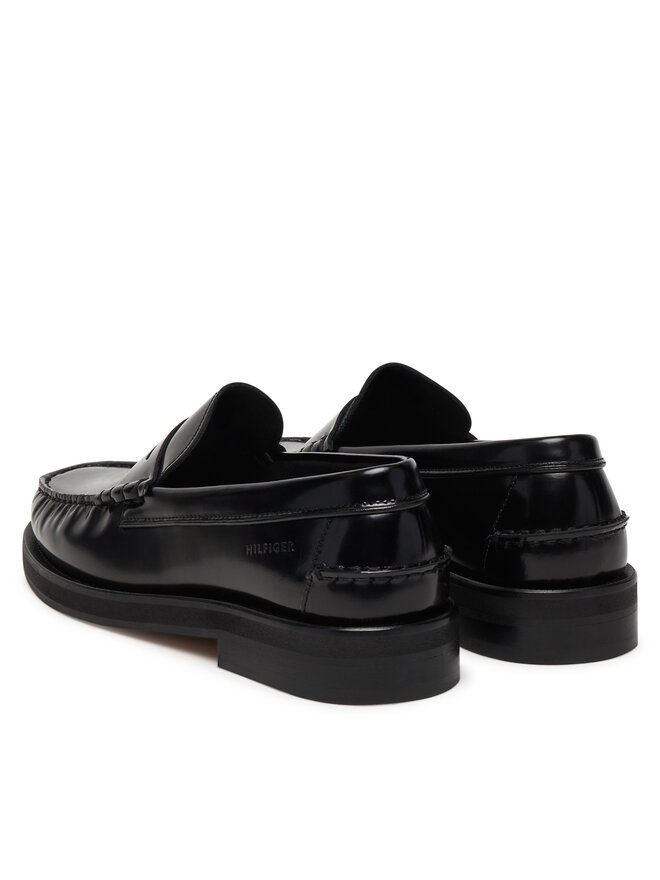 Tommy Hilfiger Мокасини Tommy Hilfiger Classic High Abra Loaf FM0FM05624 Черен