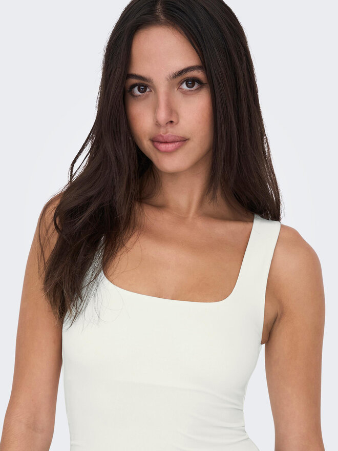 ONLY ONLY Τοπ Lea 15278090 Λευκό Regular Fit