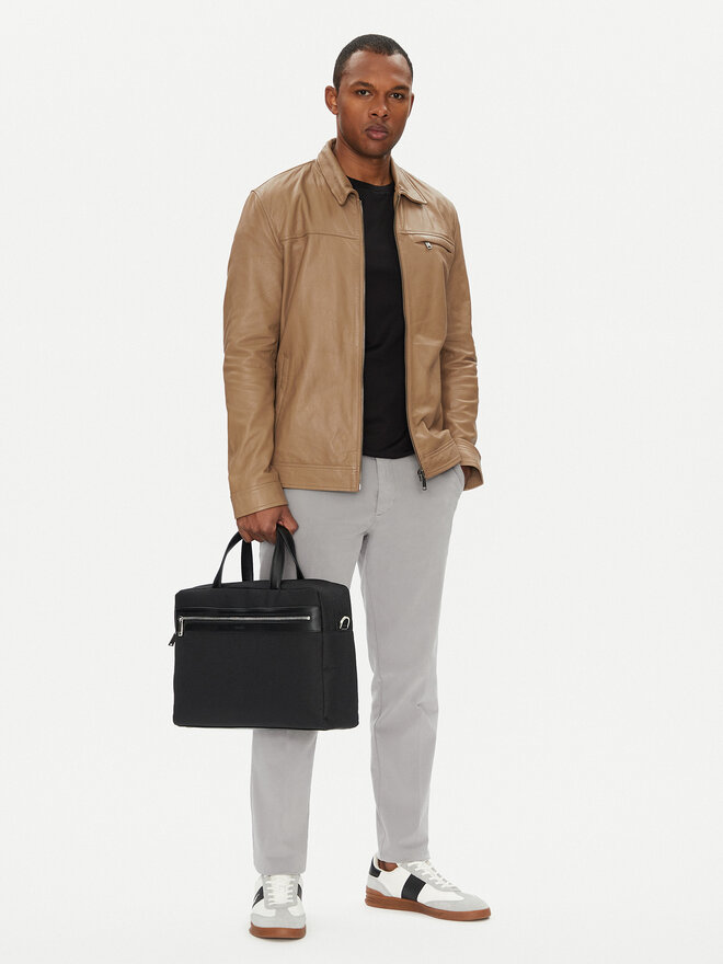 Calvin Klein Laptoptáska Calvin Klein Contrast Commuter Bag LV04D3032G Fekete