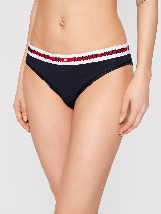 Tommy Hilfiger Tommy Hilfiger Σλιπ κλασικά UW0UW02455 Σκούρο μπλε
