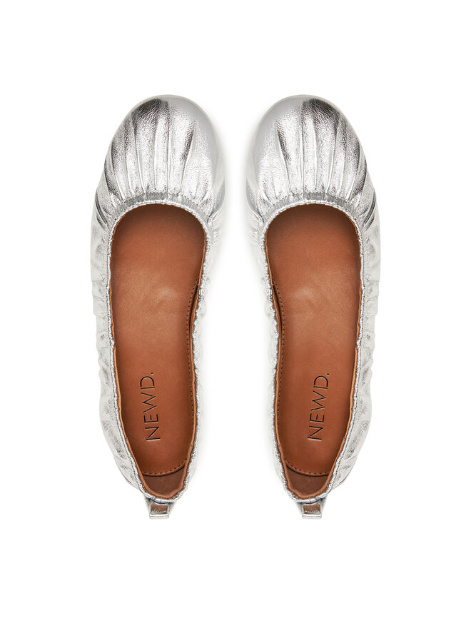 Tamaris Ballerinas Tamaris Newd By Tamaris 1-22103-44 Silberfarben