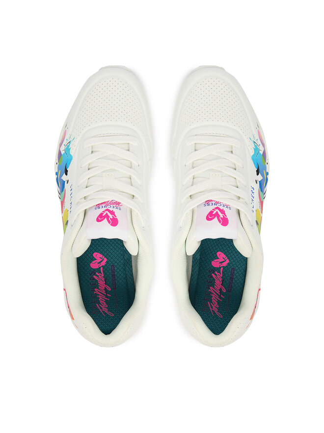 Skechers Sneakers Skechers Jason Naylor: Uno - Open Your Heart 190008/WMLT Weiß