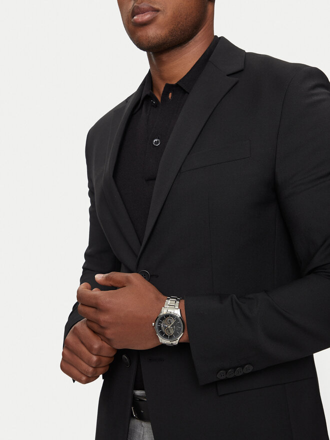 Armani Exchange Zegarek Armani Exchange Dante Multifunction AX1873 Srebrny