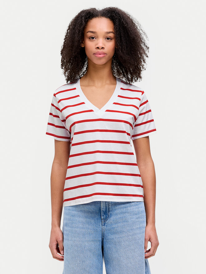 JJXX JJXX Camiseta Annie 12257577 Blanco Regular Fit