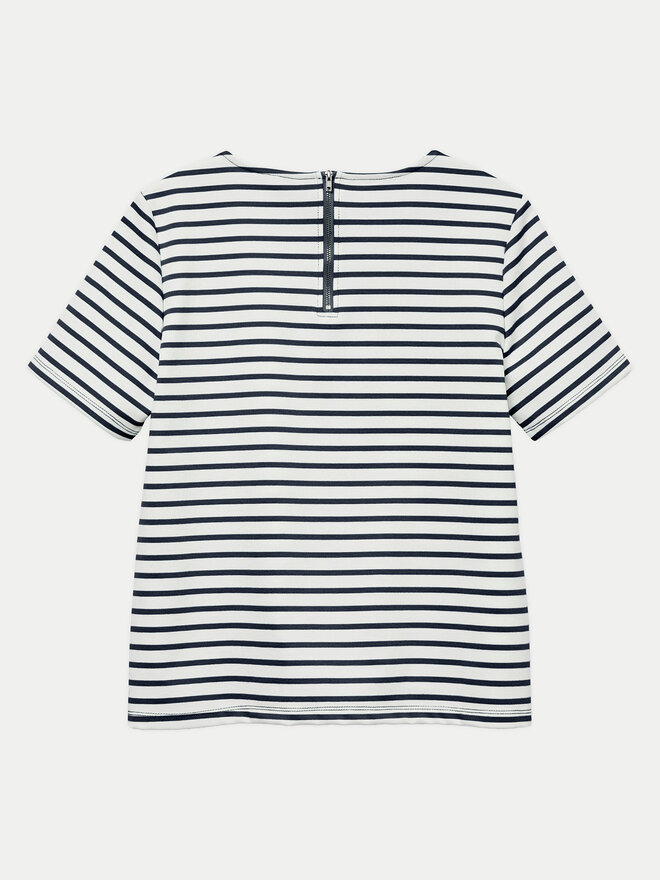 Vero Moda Vero Moda Marškinėliai Abby 10304716 Balta Regular Fit