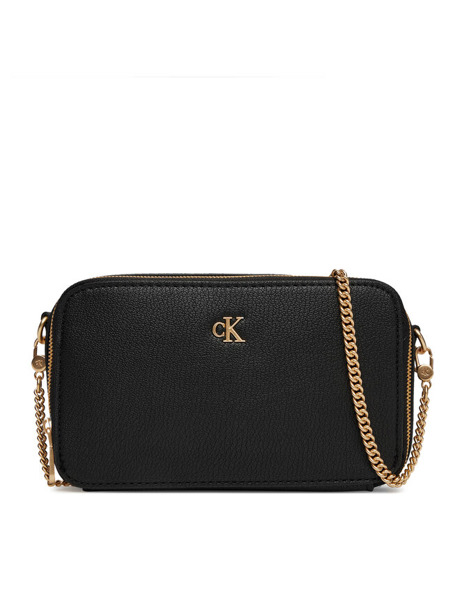 Calvin Klein Jeans Τσάντα Calvin Klein Jeans Minimal Mono Camera Bag LV04K1086G Μαύρο
