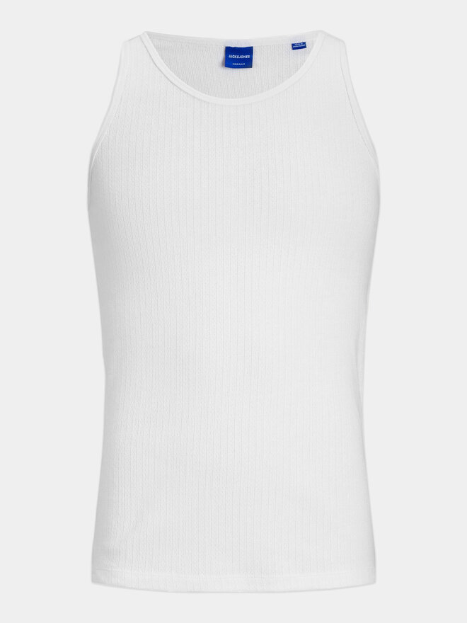 Jack&Jones Jack&Jones Tank top Havana 12251771 Λευκό Regular Fit