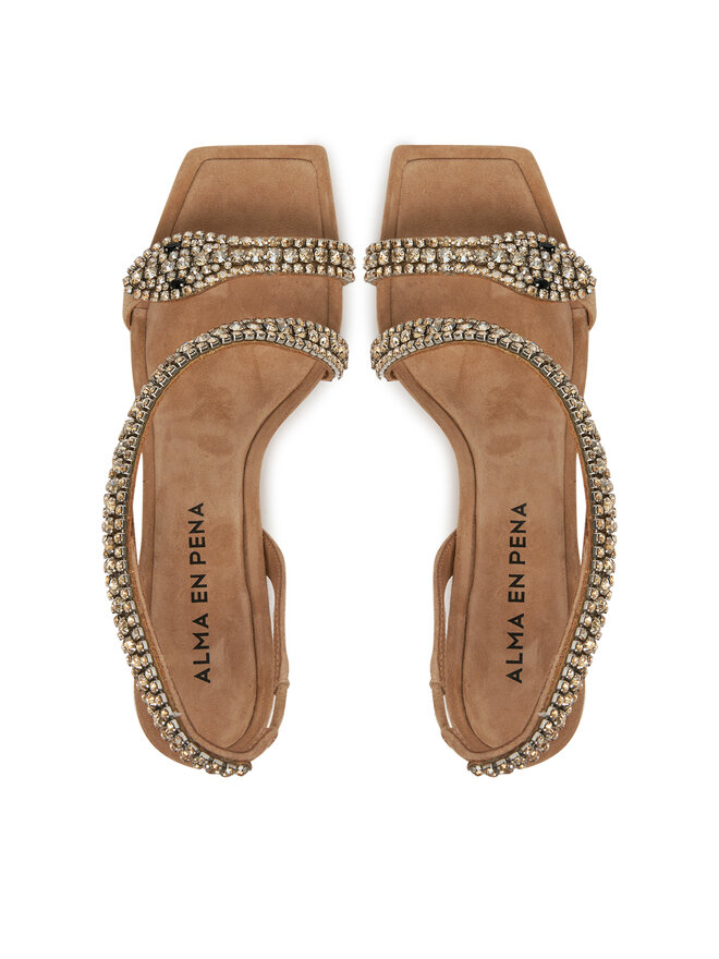 Alma En Pena Sandalen Alma En Pena V250861 Beige
