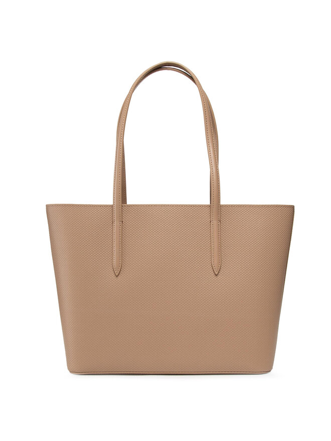 Sac a main lacoste marron discount