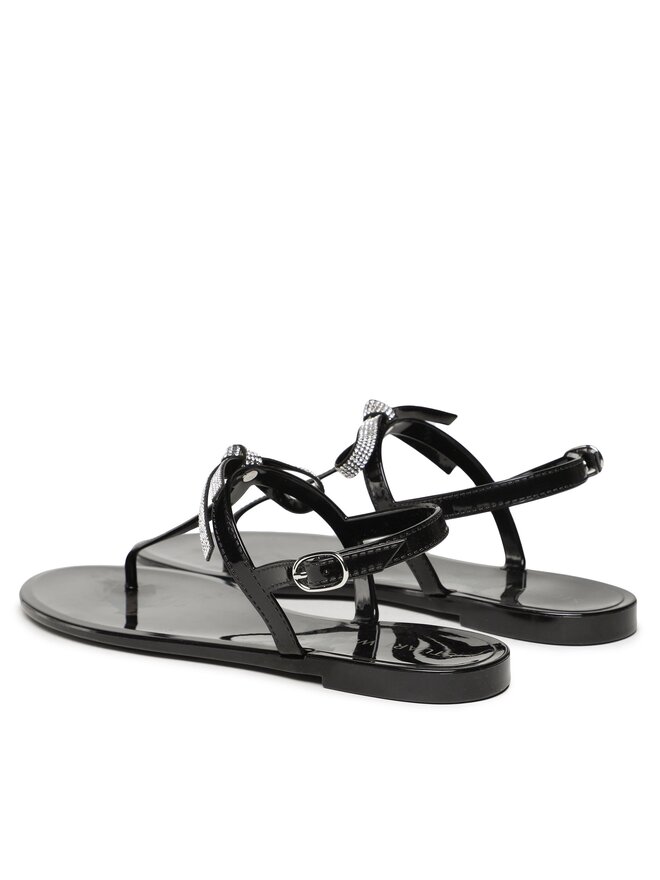 Stuart Weitzman Basutės Stuart Weitzman Sw Bow Jelly Sandal SW359 Juoda