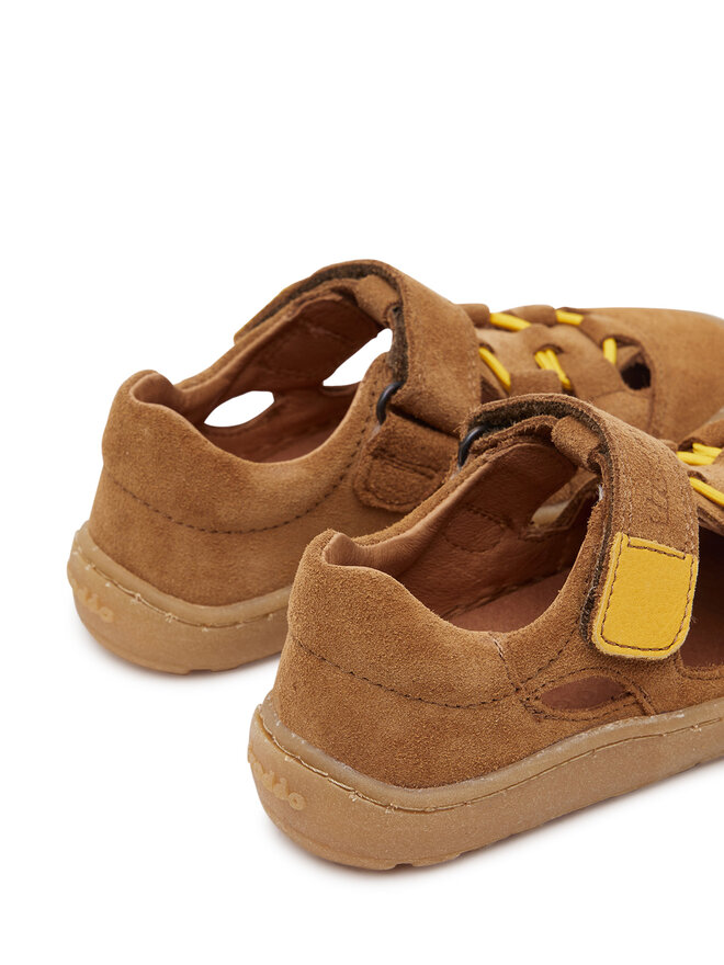 Froddo Sandále Froddo Barefoot Elastic Sandal G3150262-3 S Hnedá