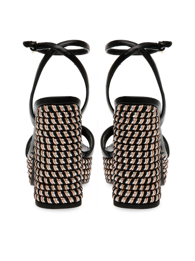 Steve Madden Босоніжки Steve Madden La verne Sandal SM11002976-02002-001 Чорний