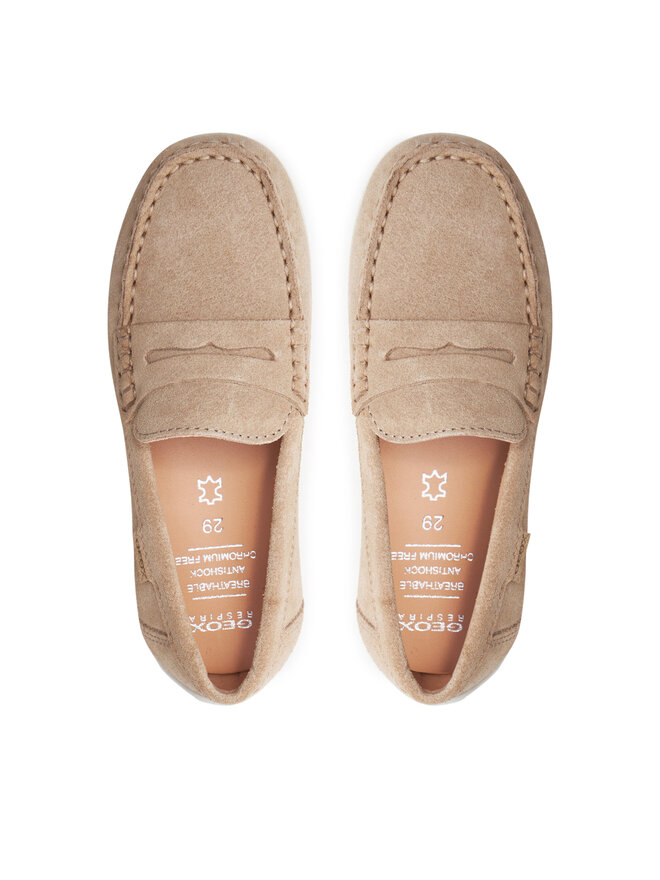 Geox Mocassini Geox J New Fast Boy J826CA 00022 C5014 S Beige