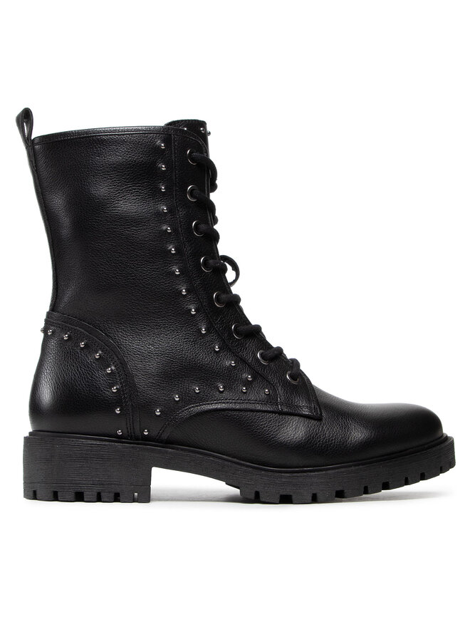 Geox Turistická obuv Geox D Hoara B D16FTB 00046 C9999 Černá