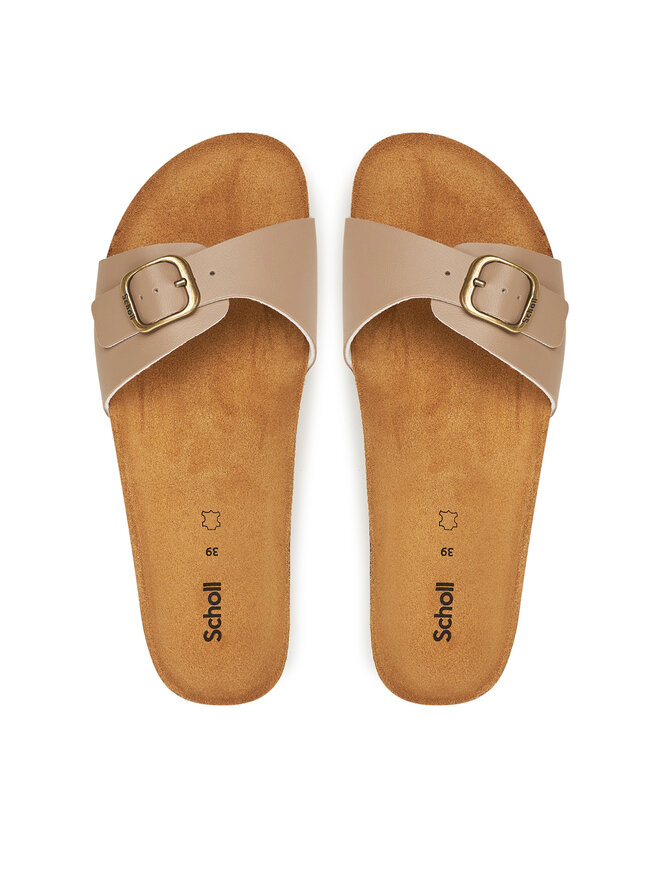Scholl Παντόφλες Scholl Estelle F32155 Καφέ