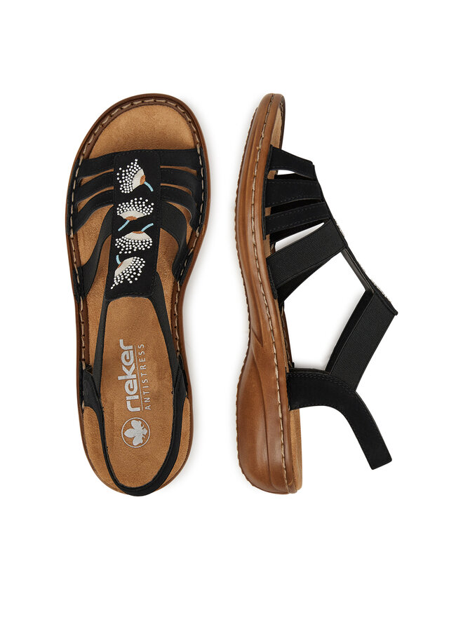 Rieker Sandalias Rieker 60875-00 Negro