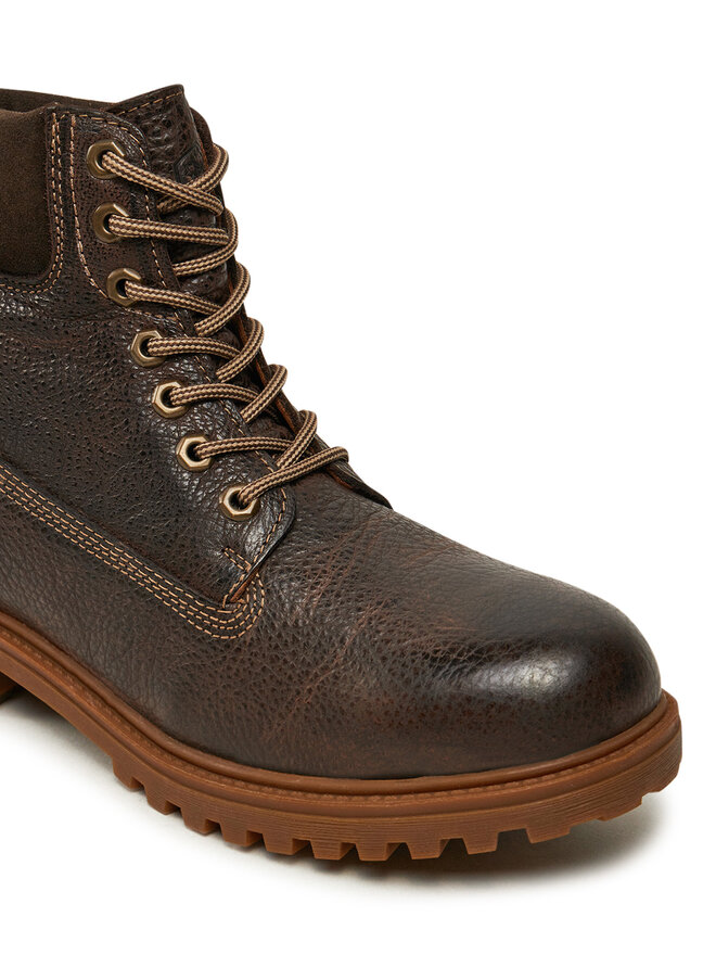 Lumberjack Pohodni čevlji Lumberjack River Green SME6901-001-B75 Rjava