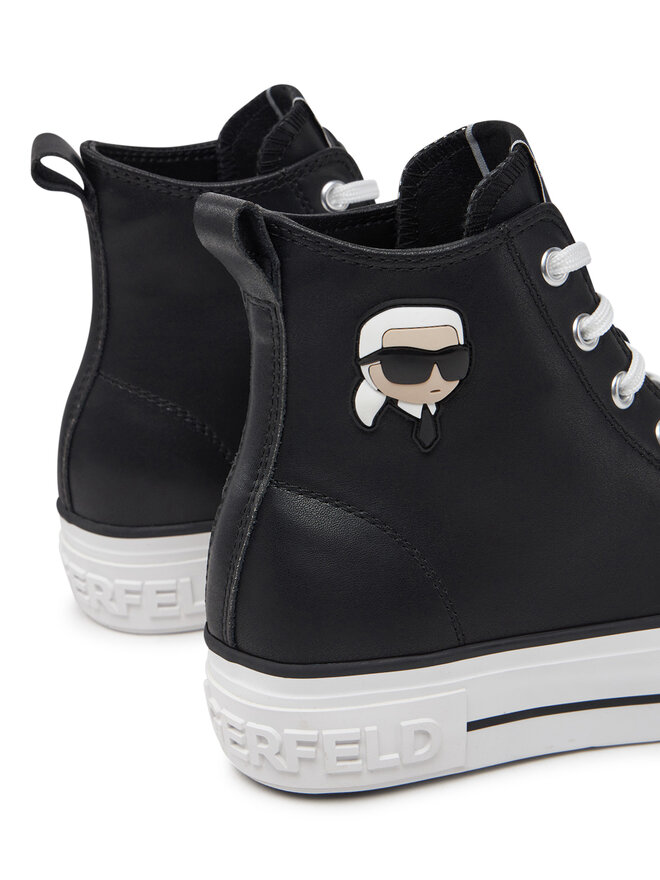 KARL LAGERFELD Tornacipő KARL LAGERFELD Kampus Max KL60445T Fekete