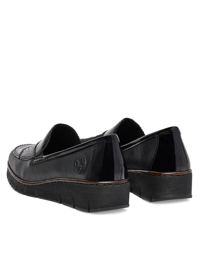 Rieker Halbschuhe Rieker 53785-00 Schwarz