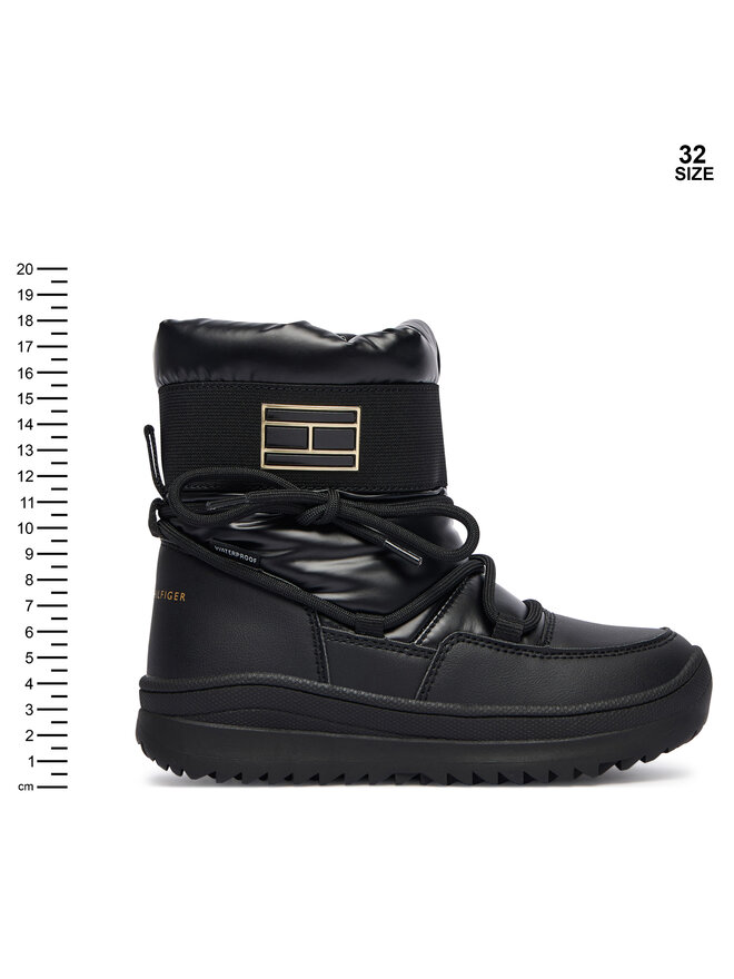 Tommy Hilfiger Schneeschuhe Tommy Hilfiger T3A5-34052-1474999 S Schwarz