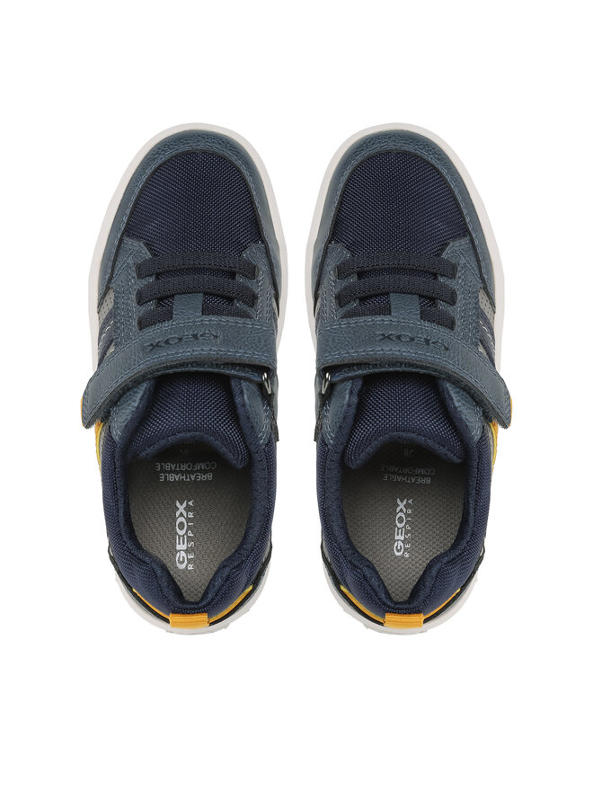Zapatillas Geox Arzach Para Niño - Transpirables, Cómodas Y Con Cierre De Velcro
