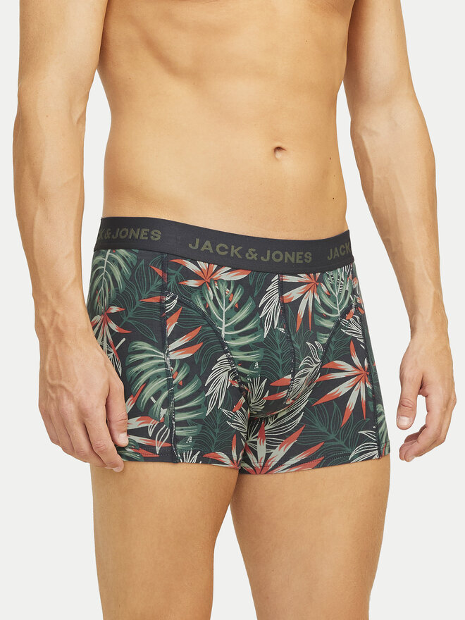 Jack&Jones Jack&Jones Σετ μποξεράκια 3 τμχ Loui 12267052 Πράσινο