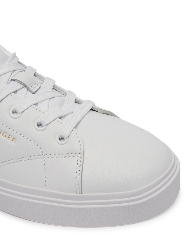 Tommy Hilfiger Sneakers Tommy Hilfiger Th Feminine Cupsole Leather FW0FW09105 Weiß