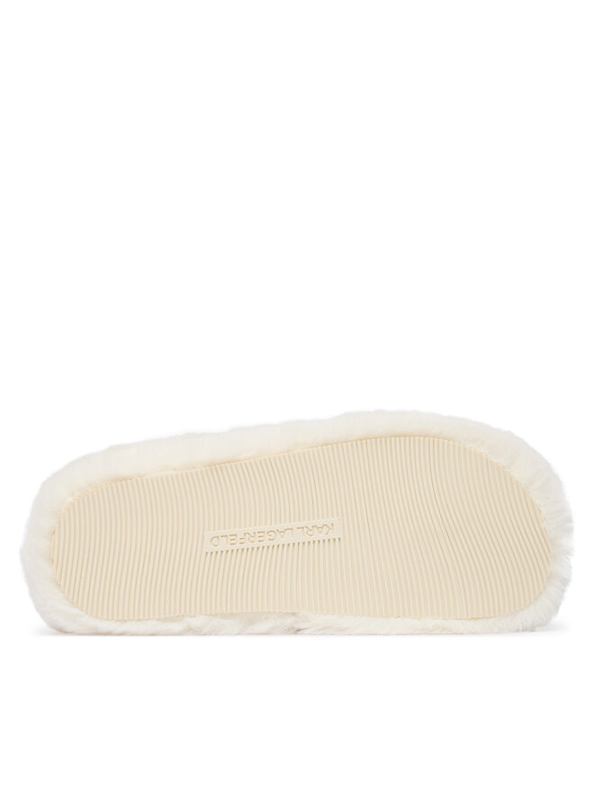 KARL LAGERFELD Тапочки KARL LAGERFELD Hypns KL80674 Кремовий