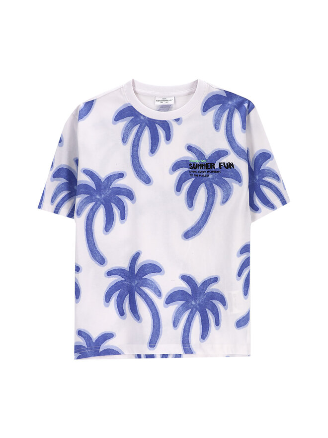 Coccodrillo Coccodrillo Camiseta WC5143203IBJ Azul Regular Fit