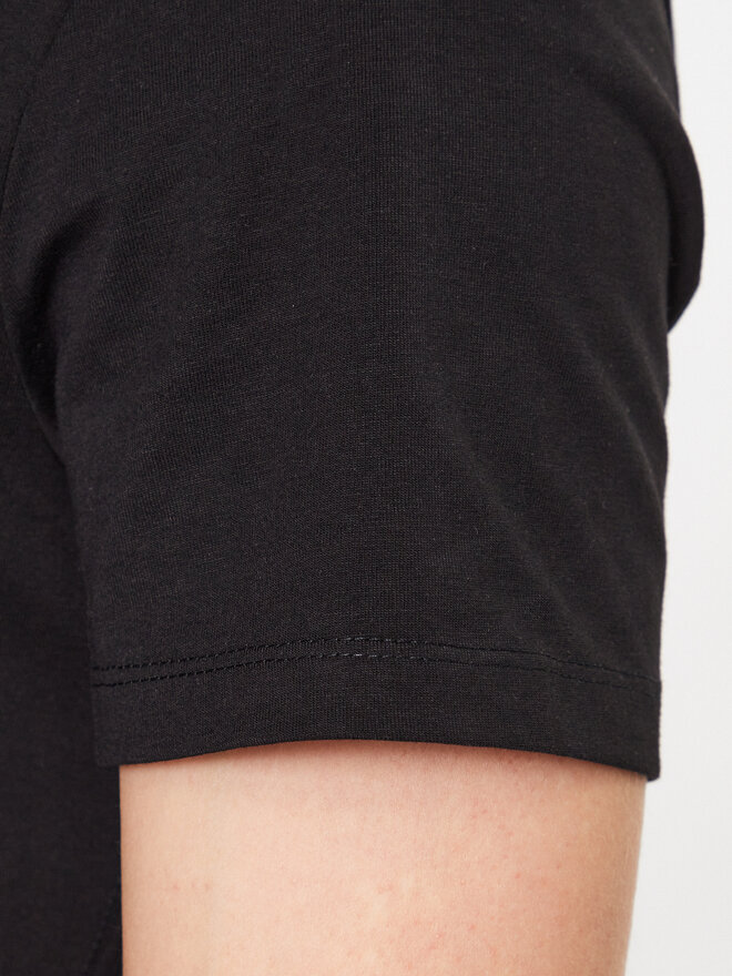 Guess Guess Marškinėliai M2YI71 I3Z14 Juoda Slim Fit