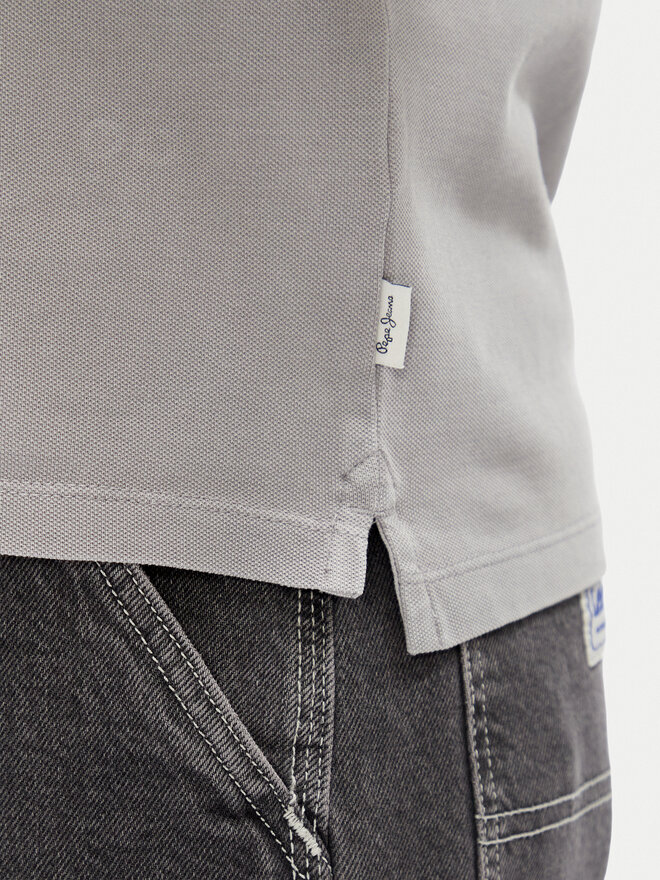 Pepe Jeans Pepe Jeans Poloshirt New Oliver PM542099 Grau Regular Fit