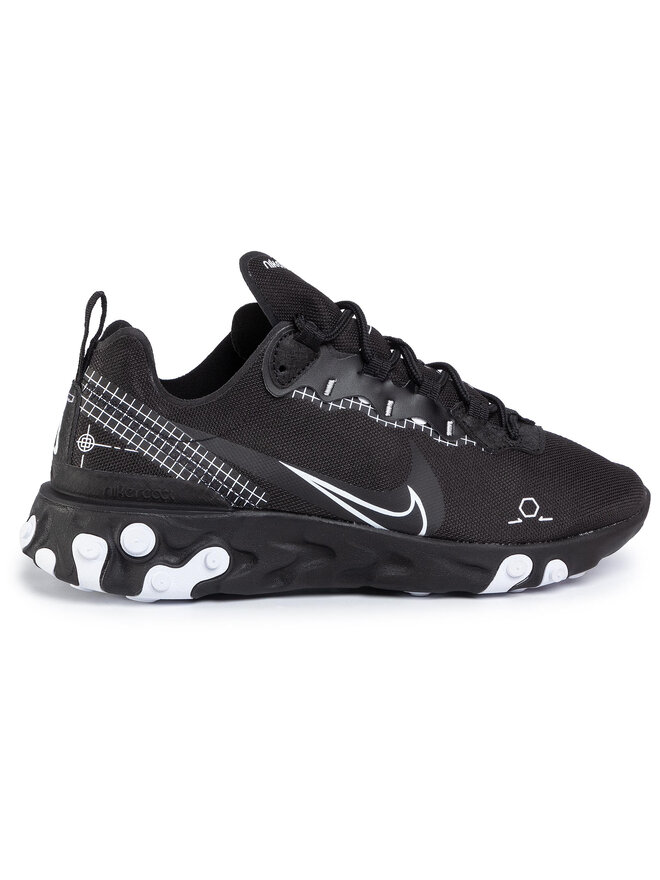Nike Sneakers Nike React Element 55 CU3009 001 Schwarz