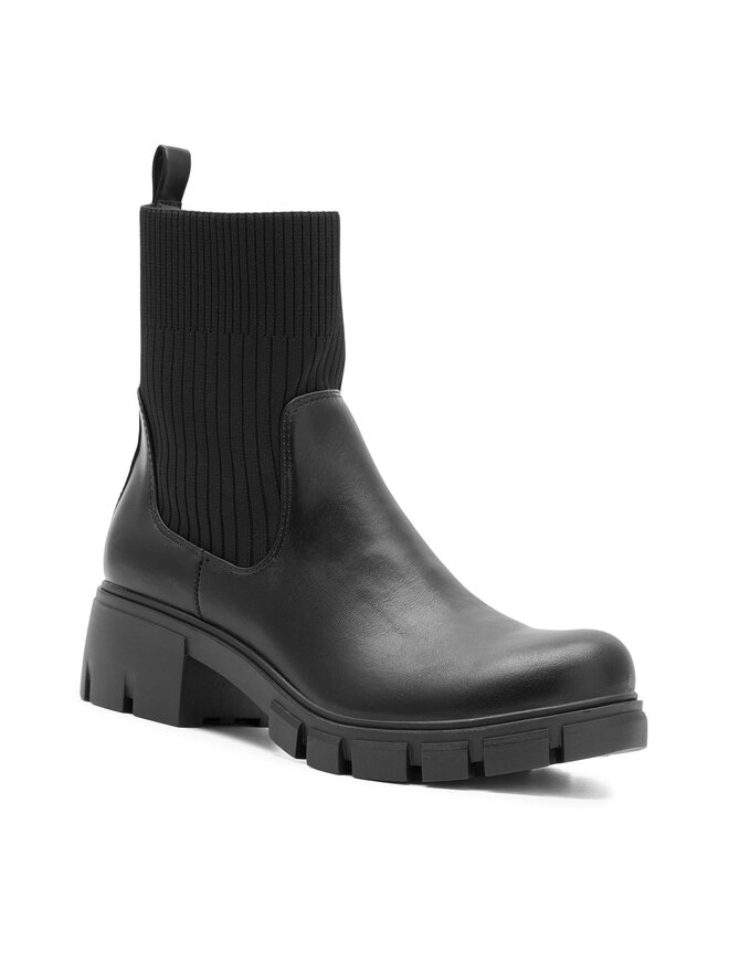 DeeZee Botine DeeZee WS5575-05 Negru