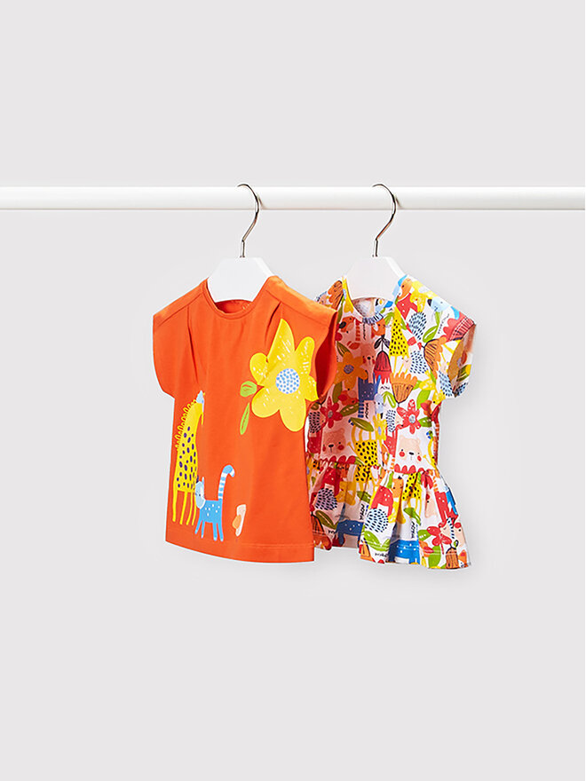 Mayoral Mayoral 2er-Set T-Shirts 1031 Bunt Regular Fit