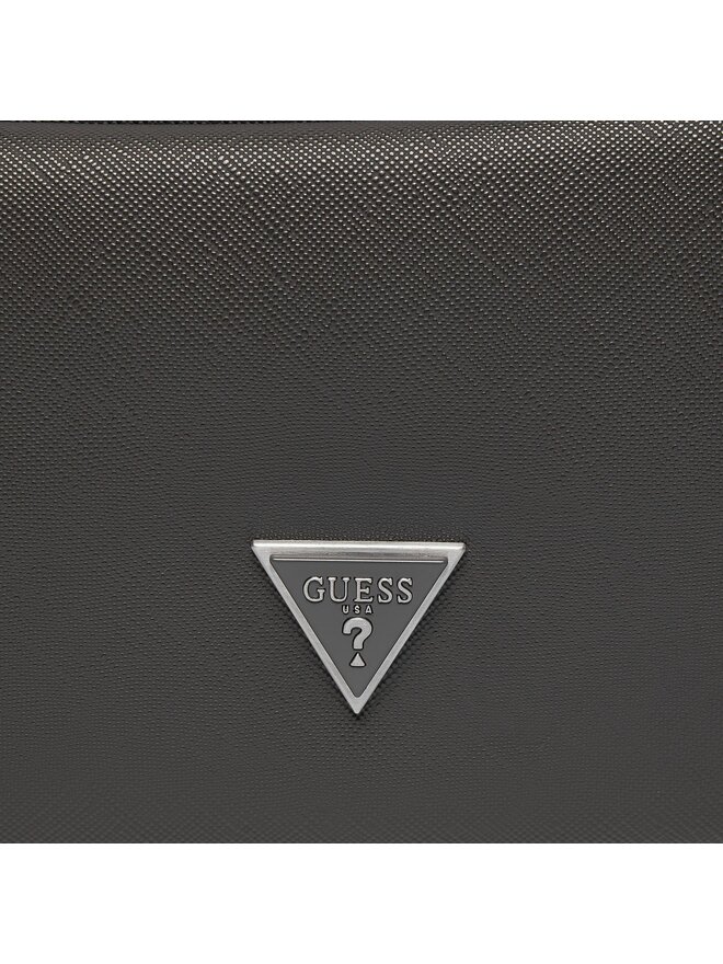 Guess Pochette per cosmetici Guess Certosa Saffiano Eco Accesories PMECSA P4143 Grigio