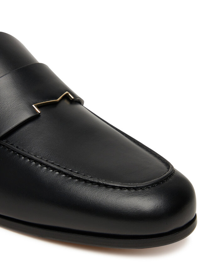 Max Mara Slipper Max Mara Regentmoc 2524526071600 Schwarz