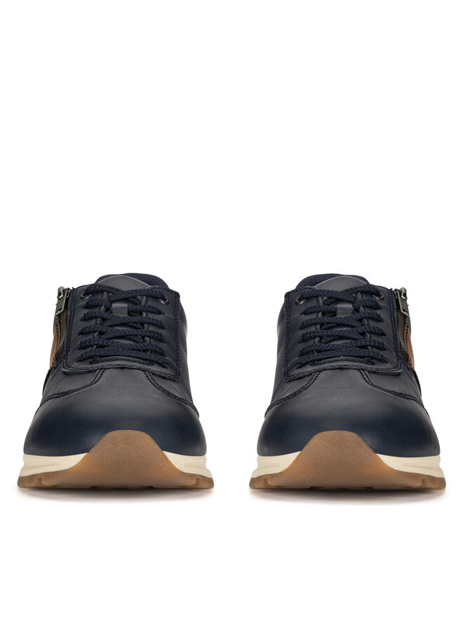 Rieker Sneakersy Rieker B0501-14 Granatowy