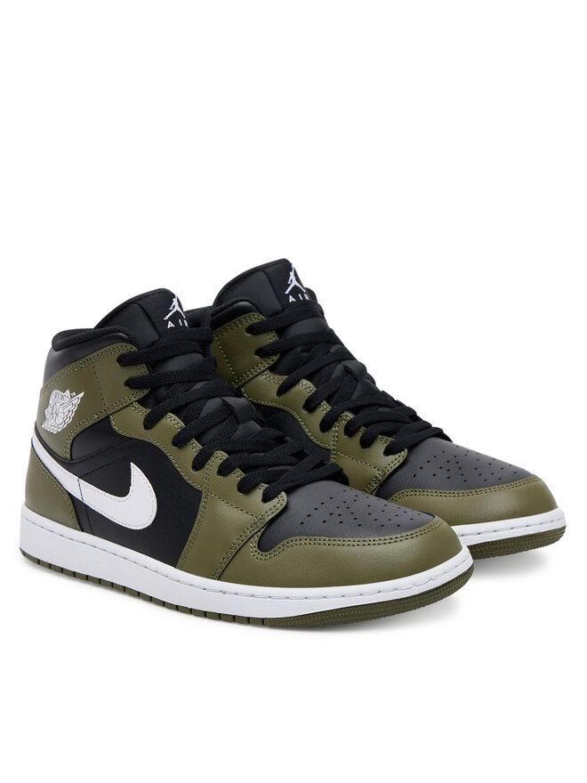 Nike Sneakersy Nike Jordan 1 Mid DQ8426 103 Zielony