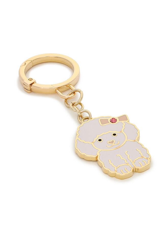 Liu Jo Brelok Liu Jo Key Ring Poodle NF1149 A0001 Złoty
