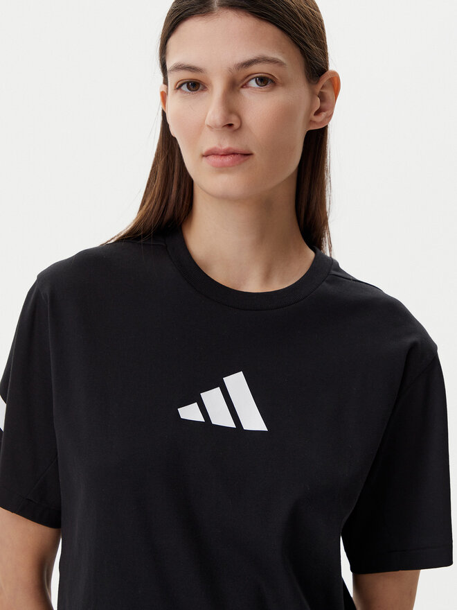 adidas adidas Marškinėliai Z.N.E. JJ4778 Juoda Regular Fit