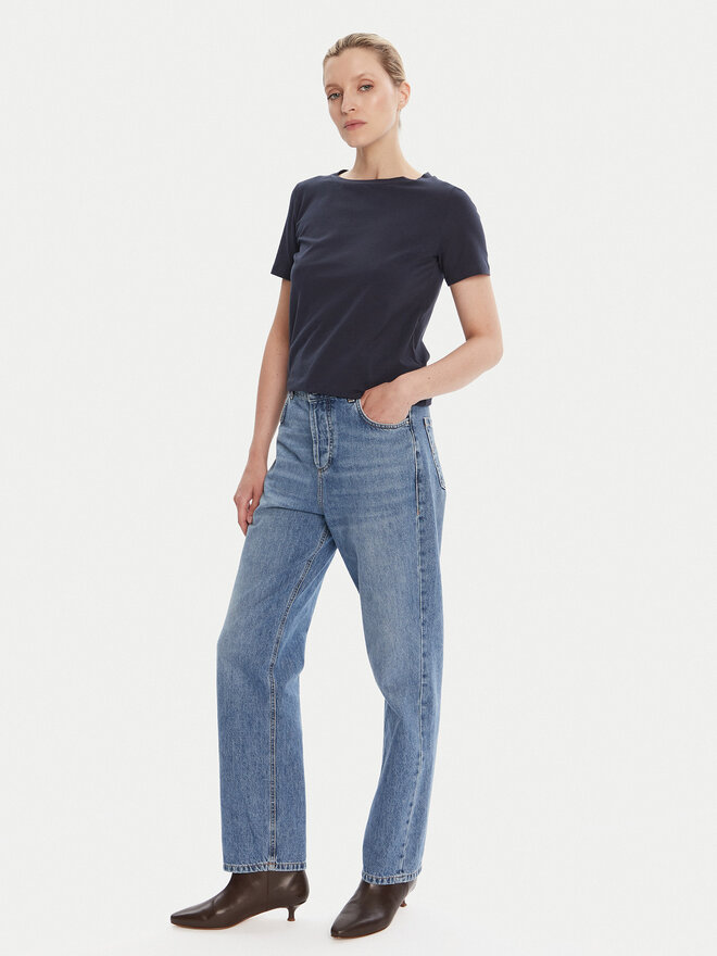 Weekend Max Mara Weekend Max Mara Camiseta Multib 2525976011 Azul marino Regular Fit