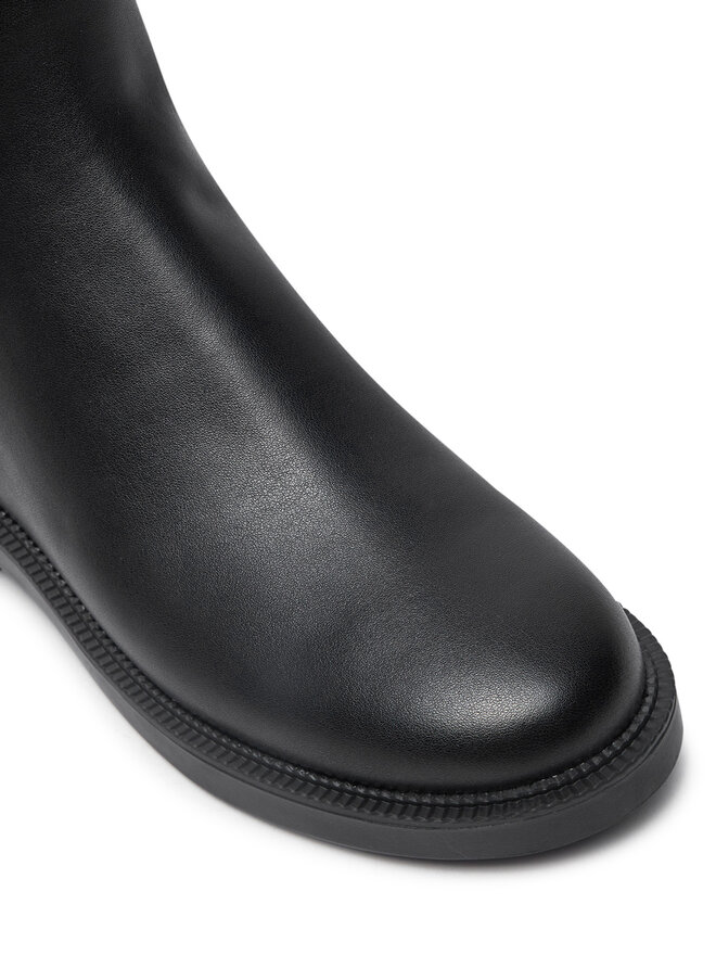 MICHAEL Michael Kors Gležnjarji Chelsea MICHAEL Michael Kors Hazel Chelsea Bootie 40F4HZMEEL Črna