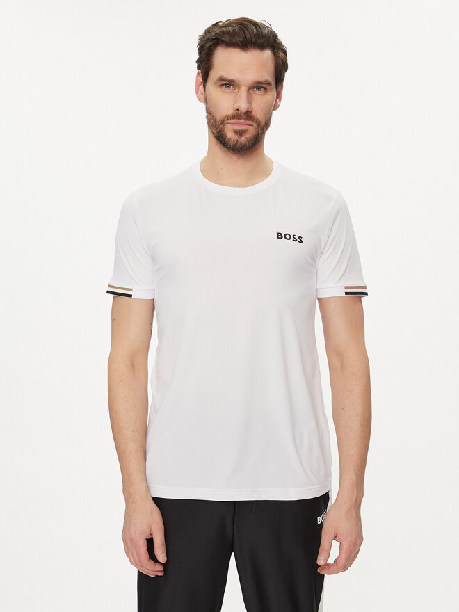 BOSS BOSS Camiseta MB 50506348 Blanco Regular Fit